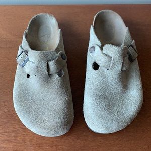 Birkenstock Boston Suede Clog size 37